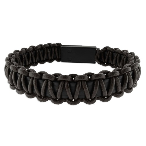 Pulsera USB piel ANDROID tipe C 19cm - USB01N-C.M