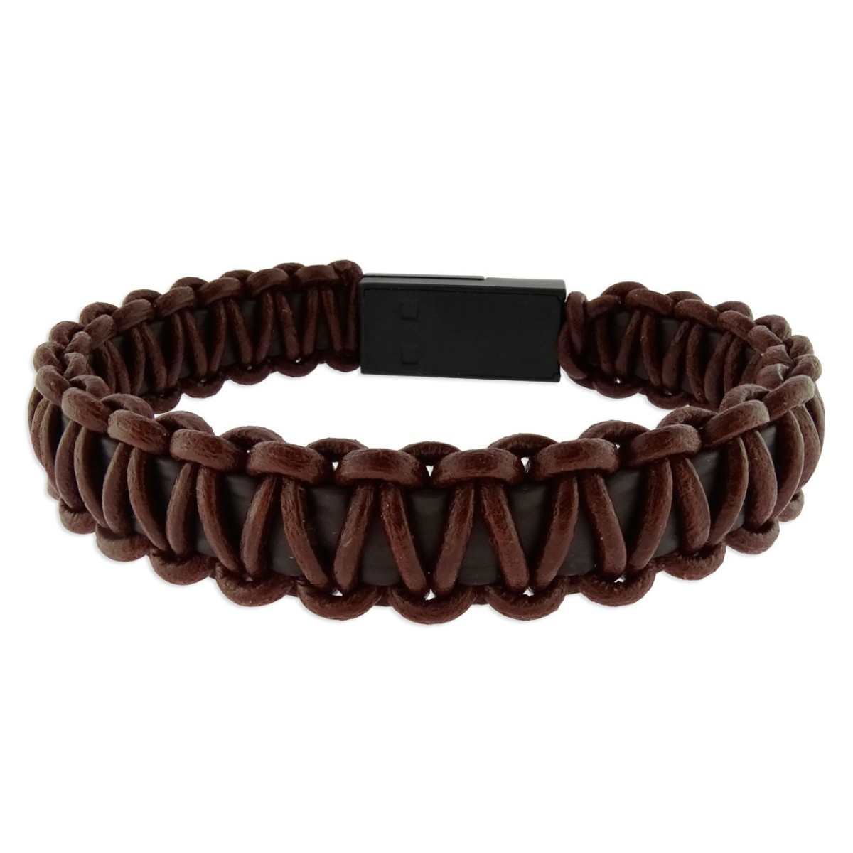 Pulsera USB piel ANDROID 19cm - USB01M-A.M