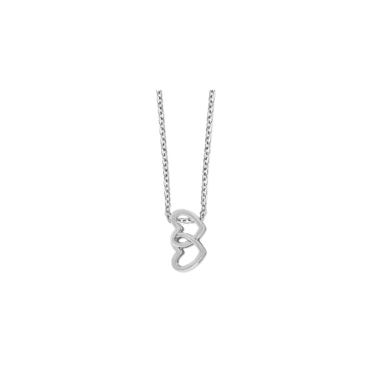 Cadena acero y corazones alloy - LM08CD