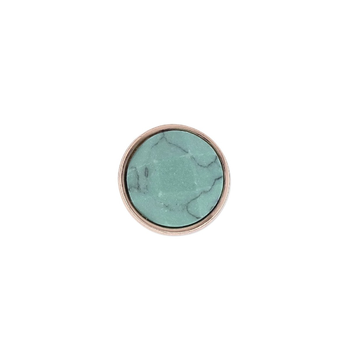 Charm alloy piedra natural - LMP08