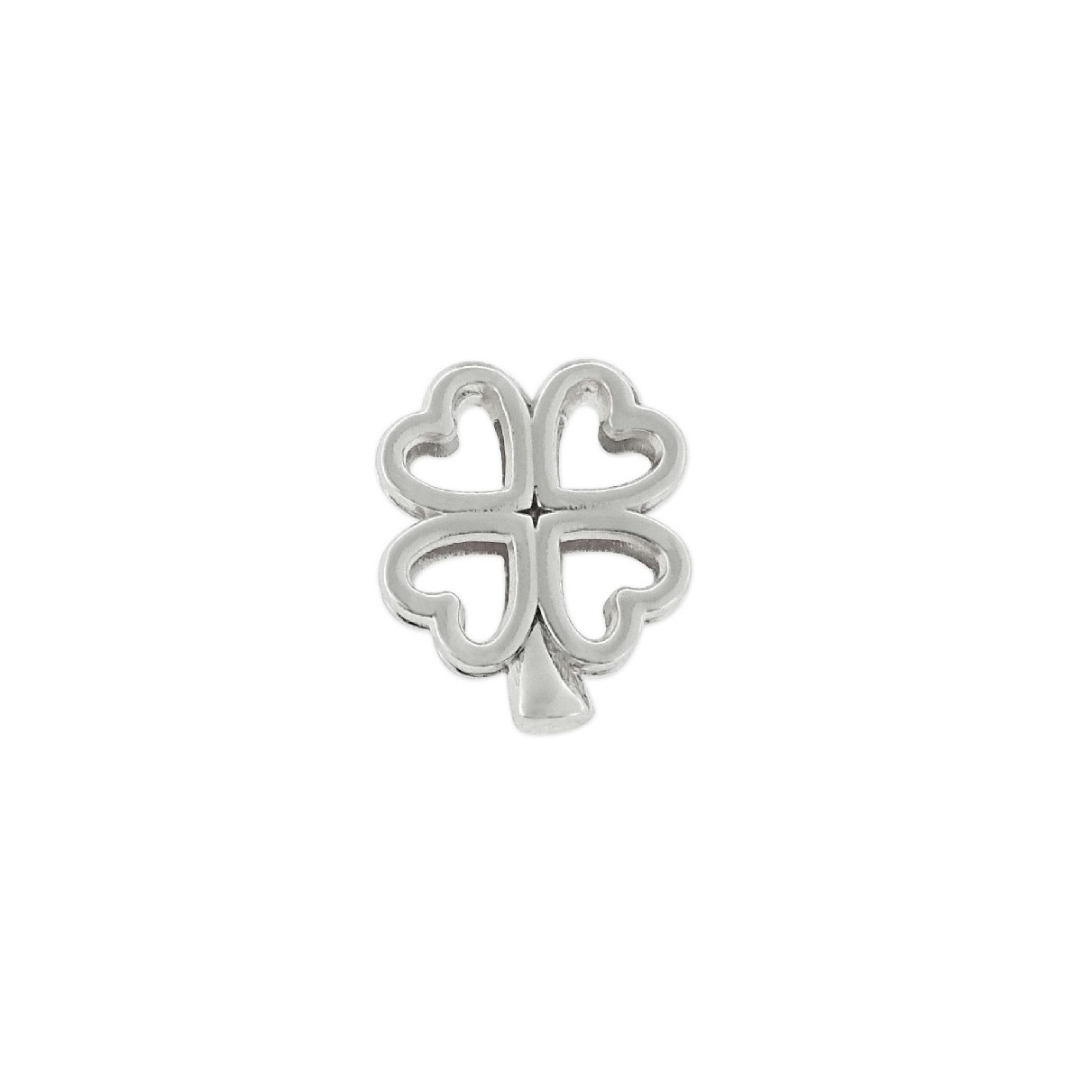 Charm alloy trébol corazones - LM10