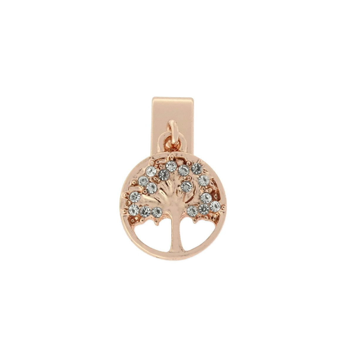 Charm árbol vida alloy y circonitas  - LM48-R