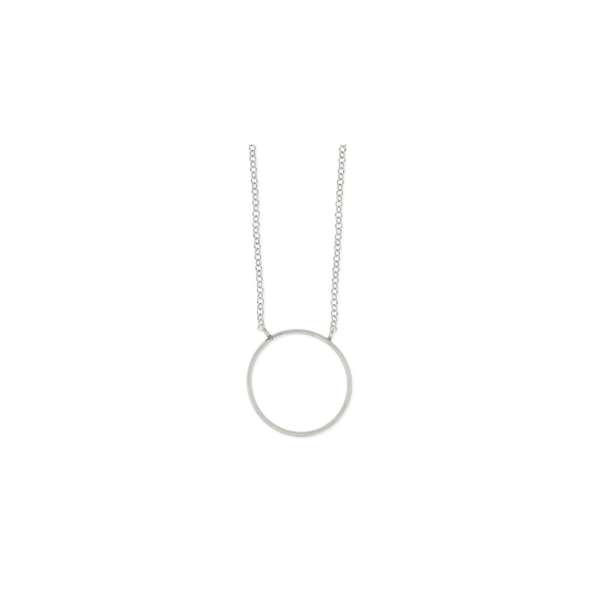Colgante círculo plata 23mm - LAD7110CL