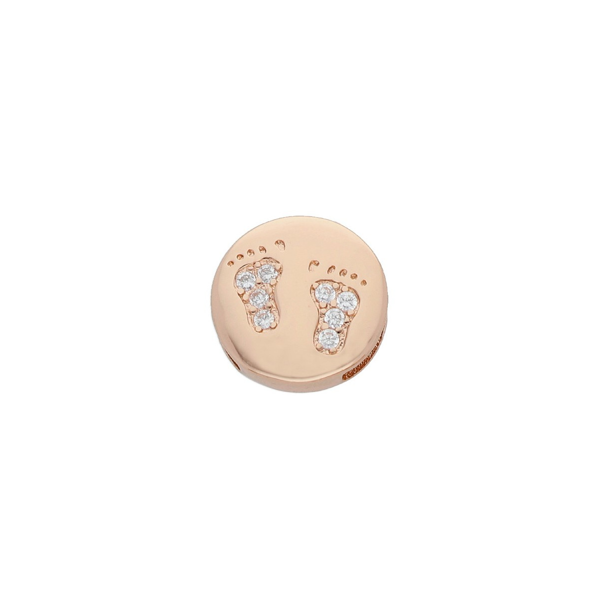 Charm alloy pies bebé circonitas - LM53-R