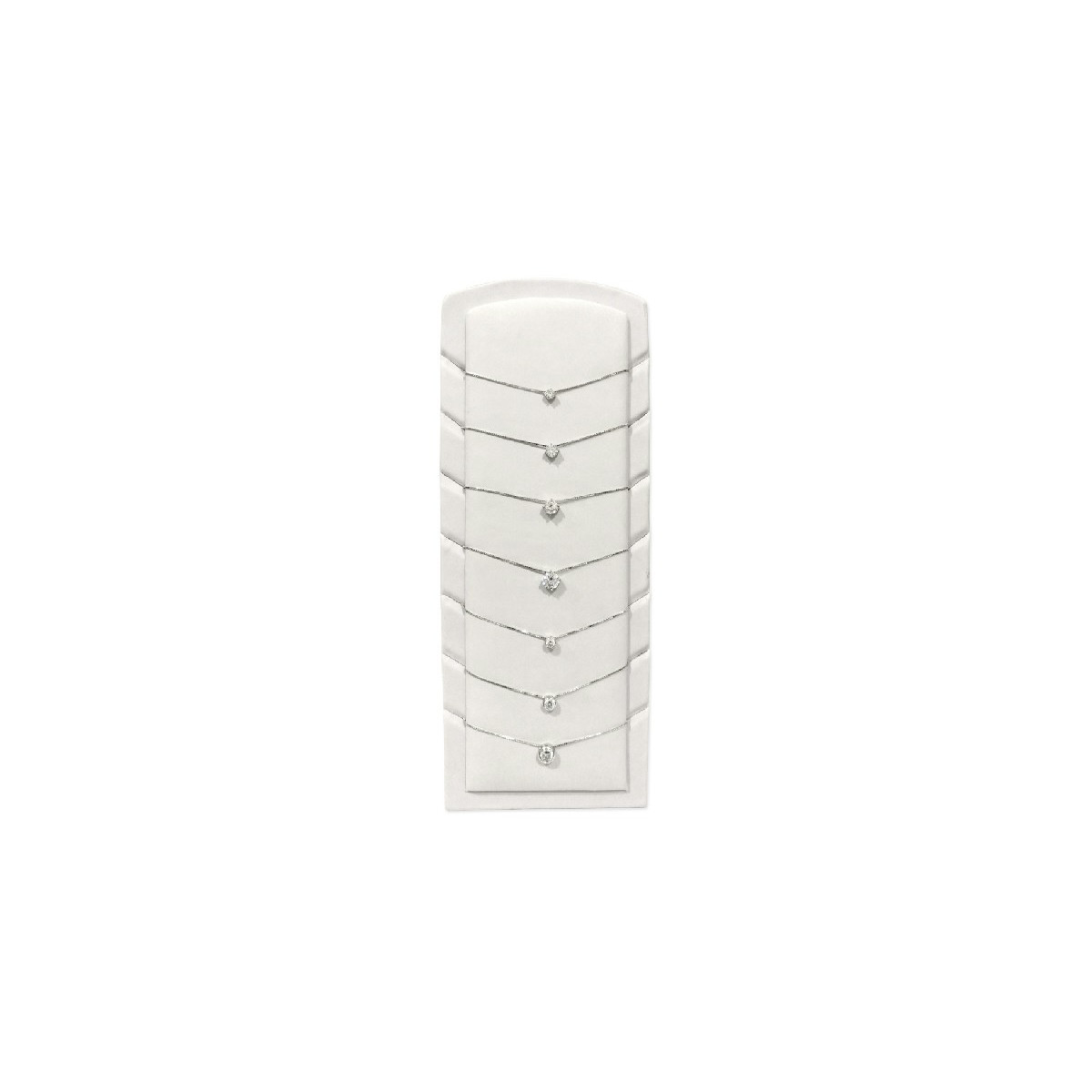 Set 7 Colgantes plata y circonita - LAD4103SET