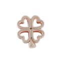 Charm alloy trébol corazones - LM10-R