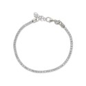 Pulsera plata y circonitas 2mm - LAD1074BR