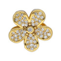 Charm flor alloy y circonitas - LM37-D