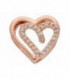 Charm alloy corazón y circonitas - LM57-R