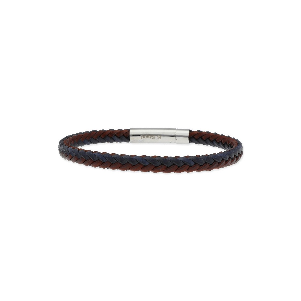 Pulsera piel y acero - 84BA1282