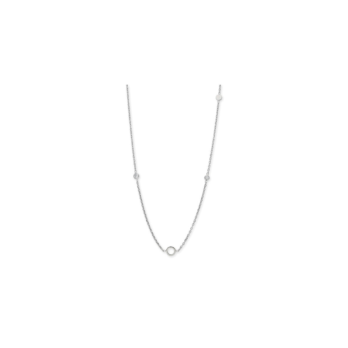 Colgante plata y circonitas - LAF6065CL