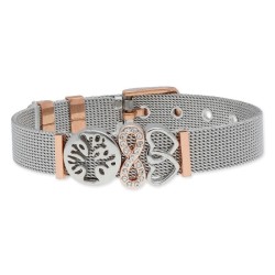 Pulsera moments acero y alloy - LMBR06