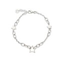 Pulsera estrellas plata - LAF6196BR