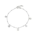 Tobilleras plata y circonitas - LAF6176TB