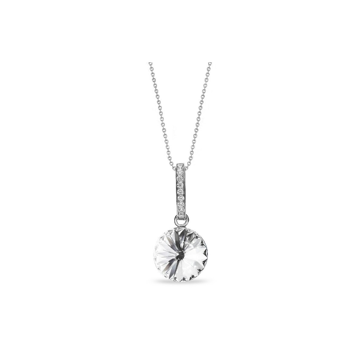 Colgante plata y cristales Liska - LSW0112CL-B