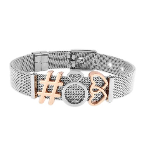 Pulsera moments acero y alloy - LMBR02