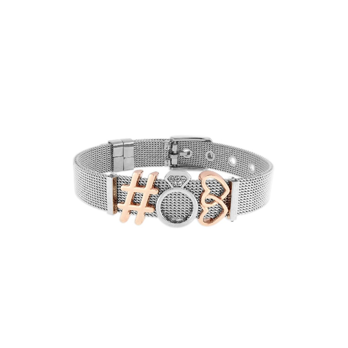 Pulsera moments acero y alloy - LMBR02