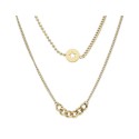 Collar cadenas acero - 40+5cm - CH018CL-D