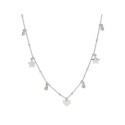Collar plata y cristales Liska39+3 - LSW4305CL