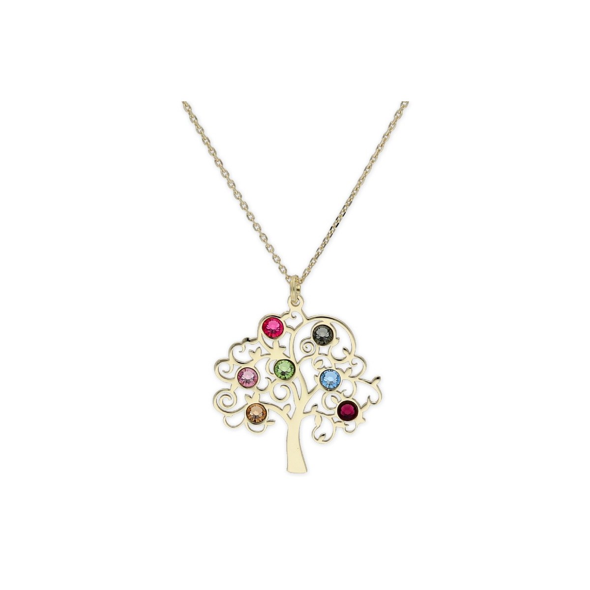 Árbol vida plata y Liska 40+4cm - LSW2280CL-D