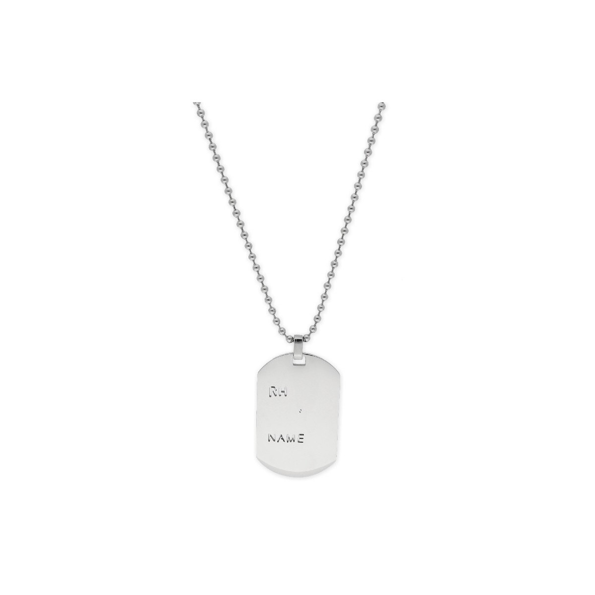 Placa acero 40x25mm - 845CD1179