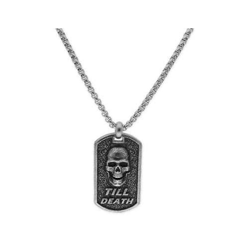 Colgante acero calavera - RB035CD