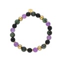 Pulsera acero y piedras naturales - SHA108