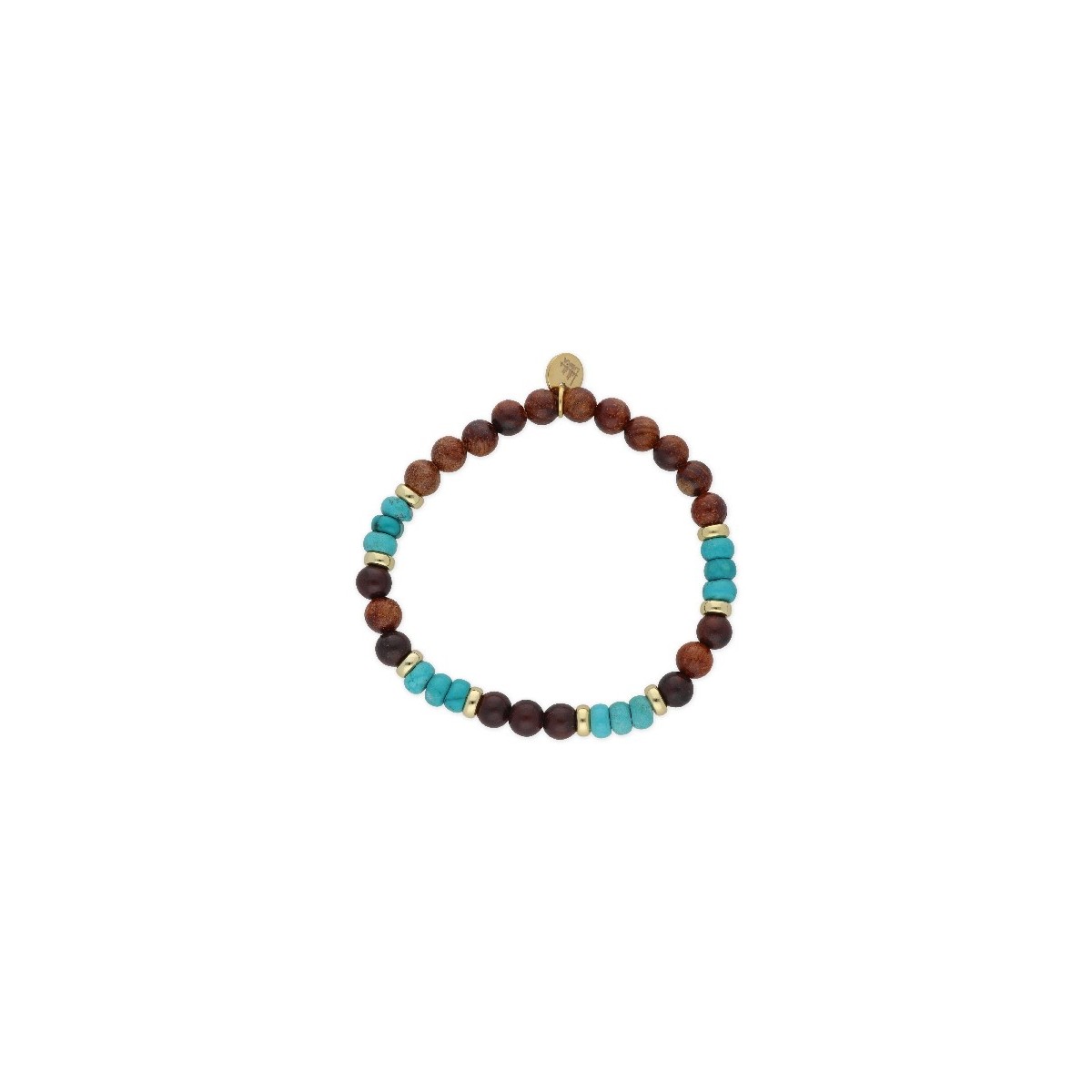 Pulsera acero y piedras naturales - SHA110