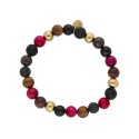 Pulsera acero y piedras naturales - SHA105