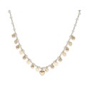 Collar plata y perlas - LAF6253CL-D