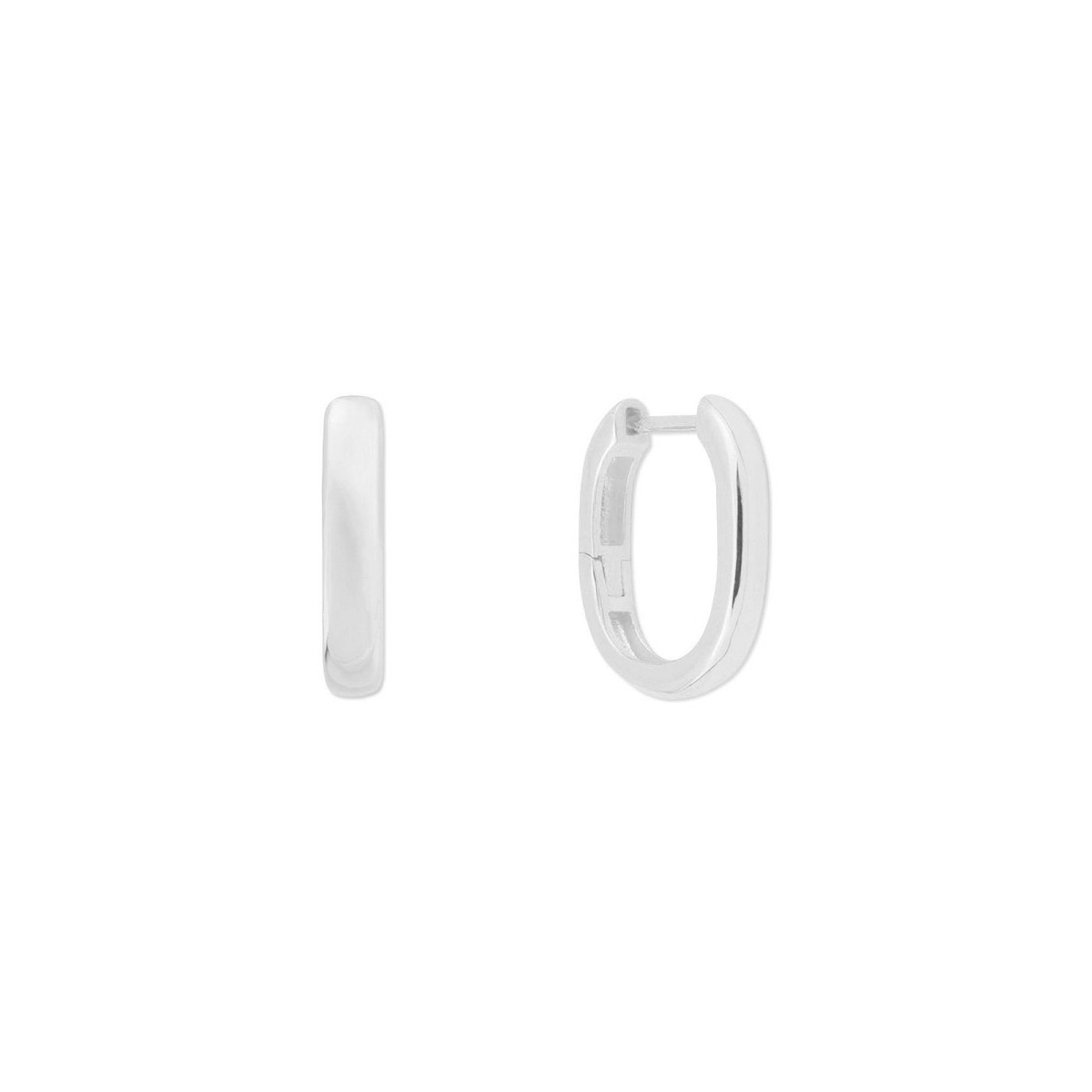 Pendientes plata 15mm - MED211A