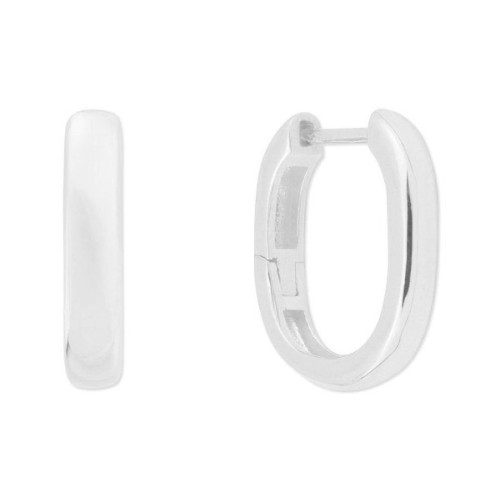Pendientes plata 18mm - MED212A