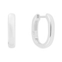 Pendientes plata 18mm - MED212A