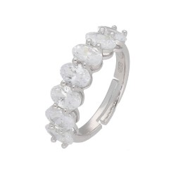 Anillo plata y circonitas - LAD2579AN