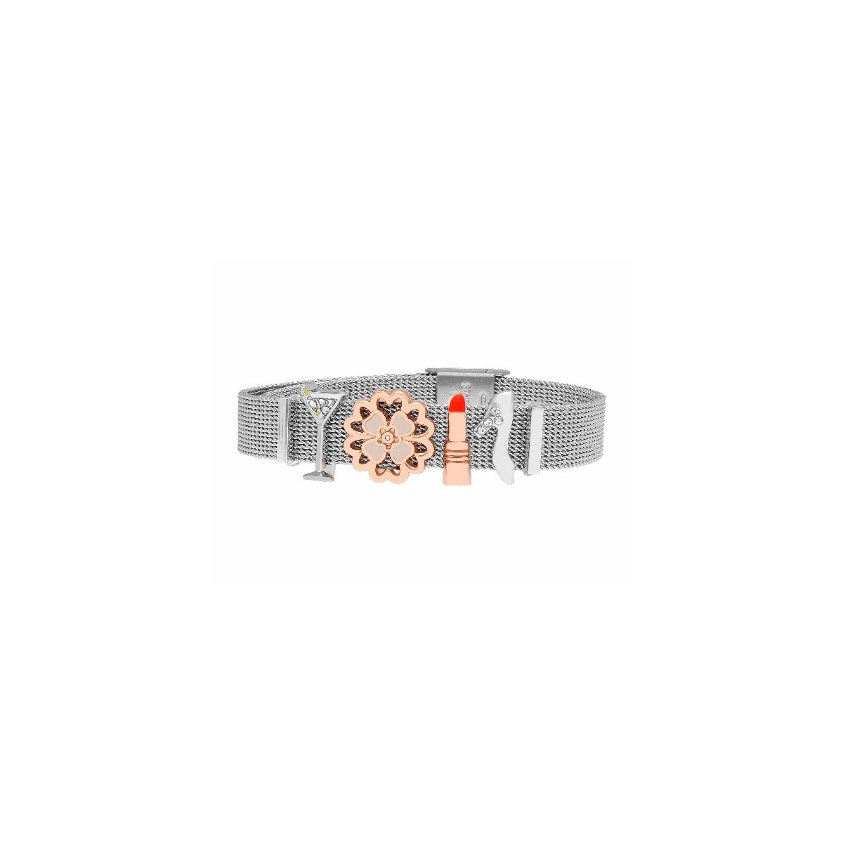 Pulsera moments acero y alloy - LMBR90