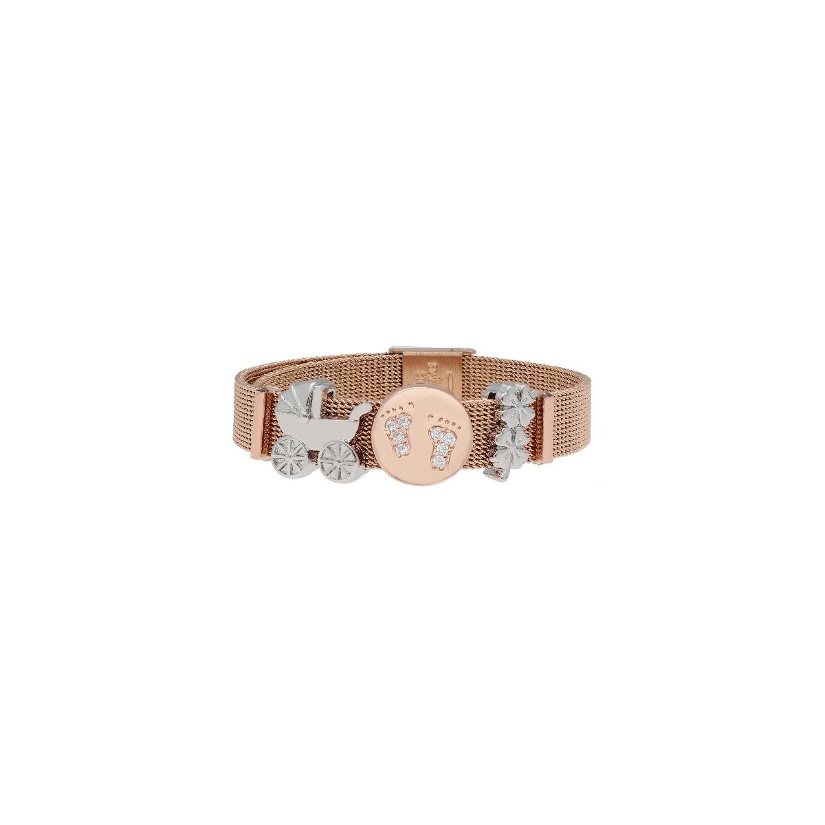 Pulsera moments acero y alloy - LMBR72