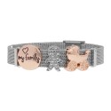 Pulsera moments acero y alloy - LMBR75