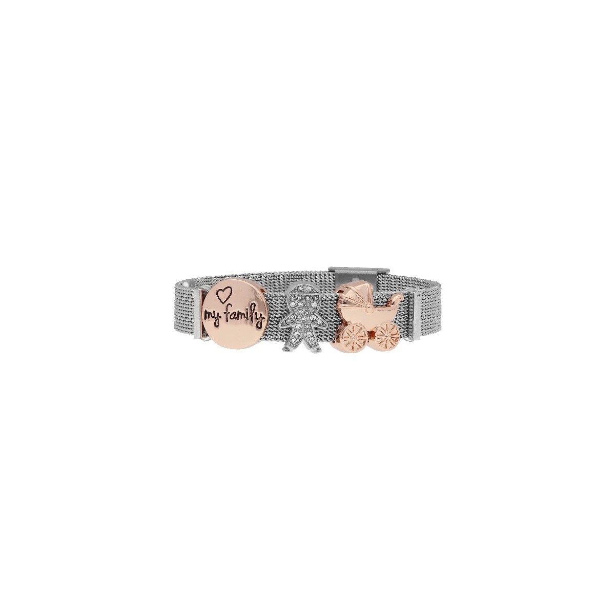 Pulsera moments acero y alloy - LMBR75