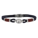 Pulsera acero y cuerda náutica - 84BA1445