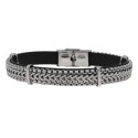 Pulsera piel y acero - RB133BR