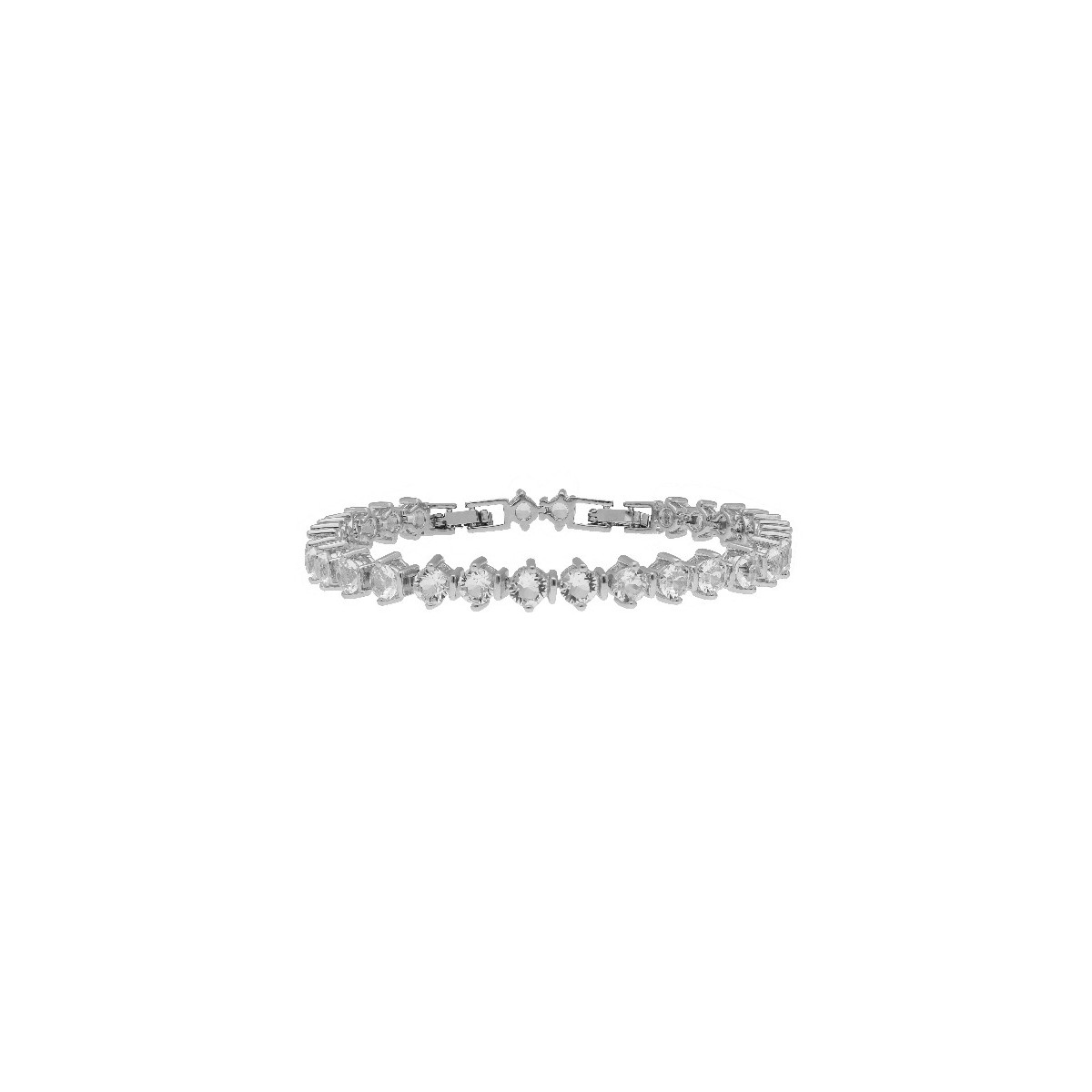 Pulsera plata y Liska Crystals - LSW1538BR