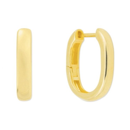 Pendientes plata 18mm - MED212A-D