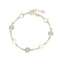 Pulsera plata y Liska crystals  17+ 3cm - LSW4217BR-D