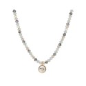 Collar plata y Liska Crystals - LSW3217CL-D