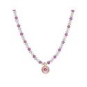Collar plata y Liska Crystals - LSW3219CL-D