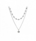 Collar plata y Liska Crystals - LSW3226CL-G