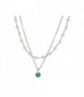 Collar plata y Liska Crystals - LSW3226CL-BT