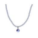 Collar plata y Liska Crystals and pearls - LSW3227CL-A