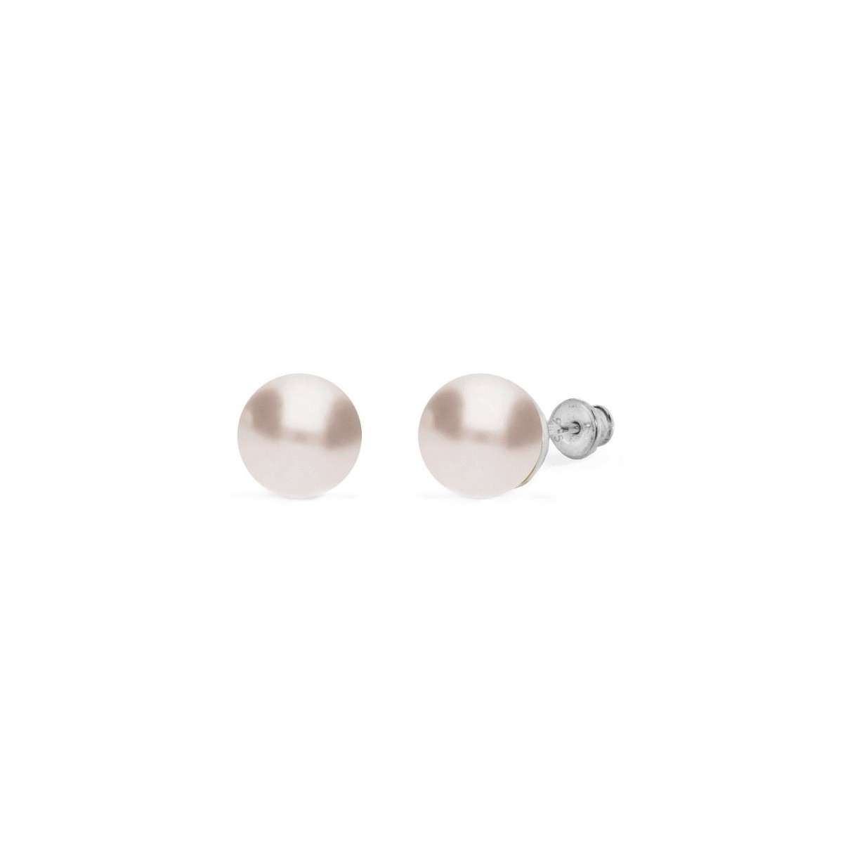 Pendientes plata y Liska pearls 10mm - LSW0156A-C10