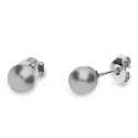 Pendientes plata y Liska pearls 6mm - LSW0156A-G6